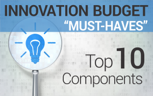 innovation budget must haves