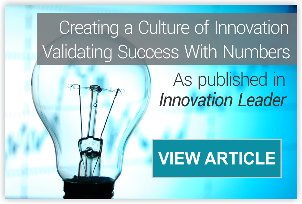 culture of innovation success with numbers