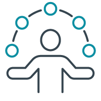 An Ezassi technology scouting analyst at the center of many industries